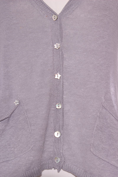 WHITE STUFF "Blue dream" Linen cardi! 10