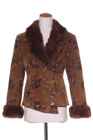 MACK - Vintage faux fur detail jacket! 10