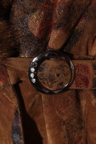 MACK - Vintage faux fur detail jacket! 10