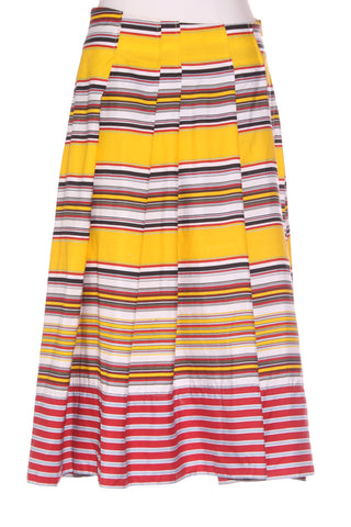 TRELISE COOPER "Rosselini" silk stripe skirt! 10