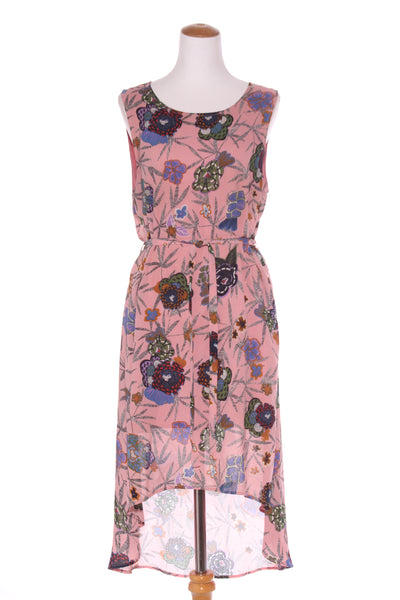 CHARLO - Floral hi-low scoop hem dress! 12