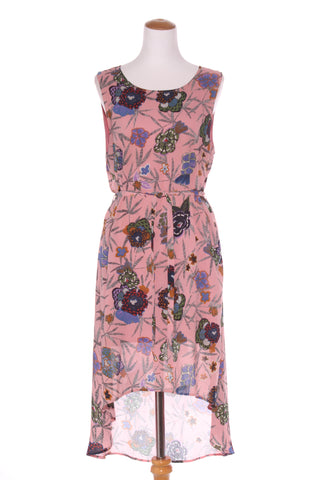 CHARLO - Floral hi-low scoop hem dress! 12