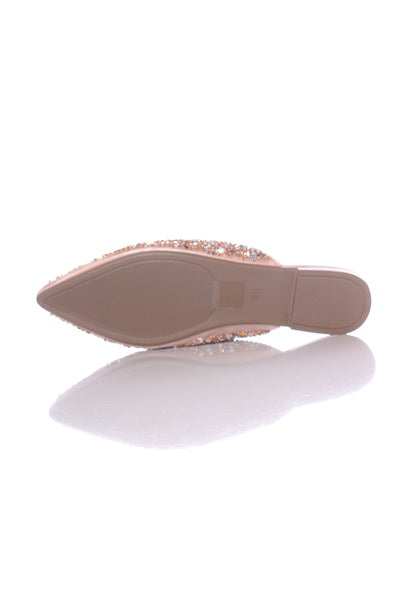 NO BRAND (LN) Jewelled embellished slides! 40