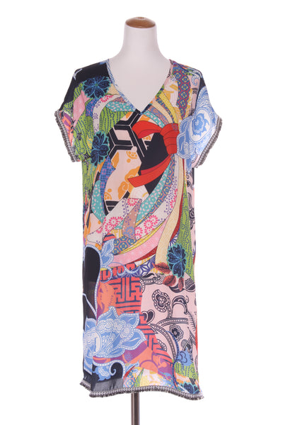 MADLY SWEETLY - Colourful print dress! 12