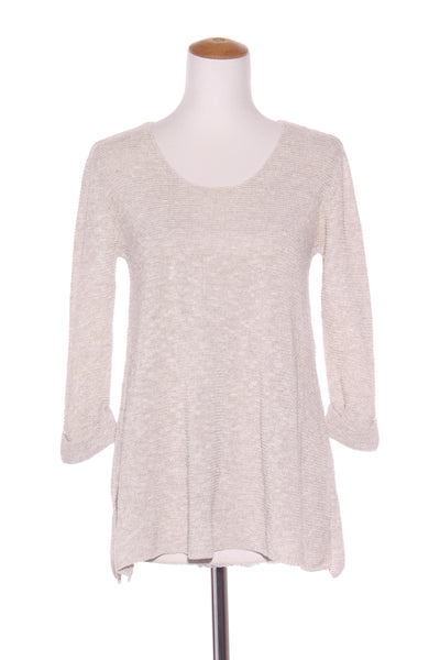 WITCHERY - Textured linen knit top! 10