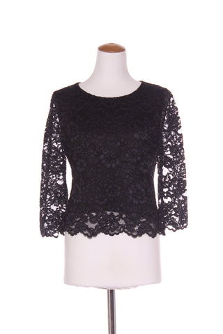 DIANE VON FURSTENBURG "Krishna" Lace crop top! 12