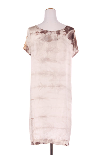 HARLOIERE - Vintage chocolate swirl silk dress! 12