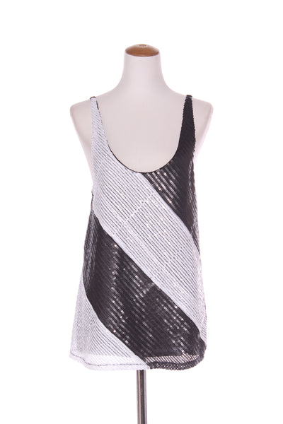 MOOCHI - Monochrome sequin cami! 10
