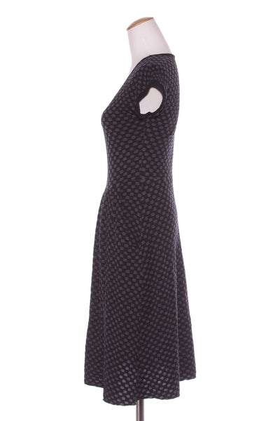 METALLICUS - Embossed knit dress + pockets! 8-14