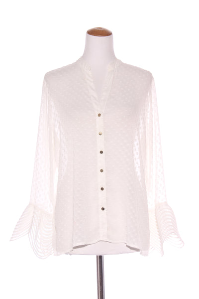 AIRLIE - Burn out flare sleeve blouse! 14