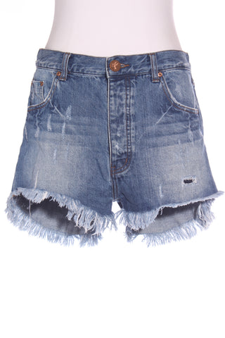 ONE X ONETEASPOON - Distressed denim short! 12
