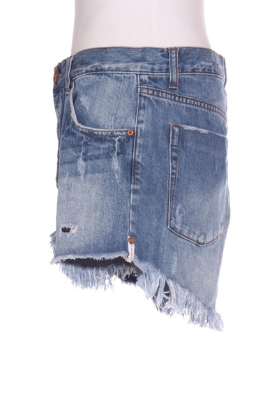 ONE X ONETEASPOON - Distressed denim short! 12
