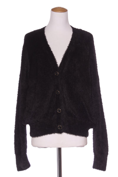 KAREN WALKER - Soft relaxed faux fur cardi! 14