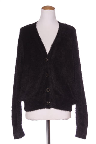KAREN WALKER - Soft relaxed faux fur cardi! 14