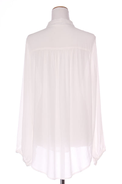 NZ made OBI? "Laundry tuxedo" viscose shirt! 16-18