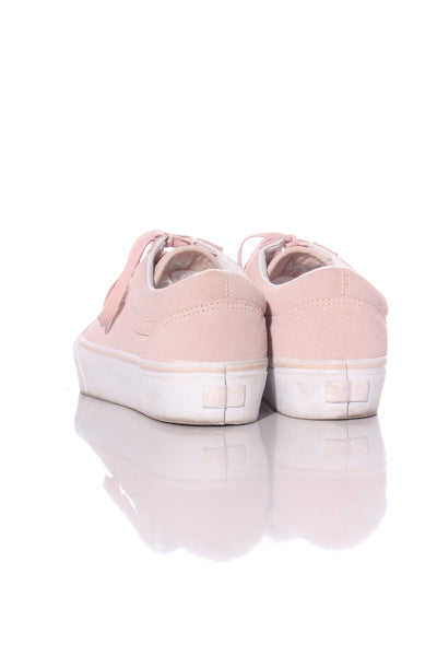 VANS - Blush pink leather platform sneakers! 9-9.5