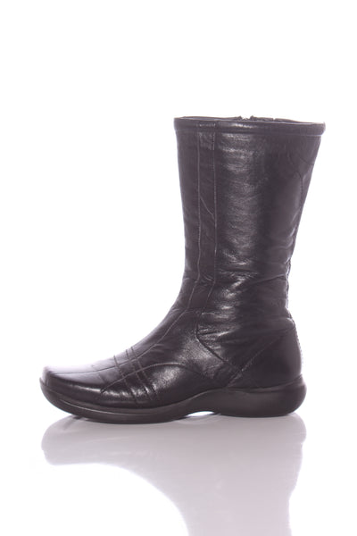 GINO VENTORI - Panelled leather boots! 39