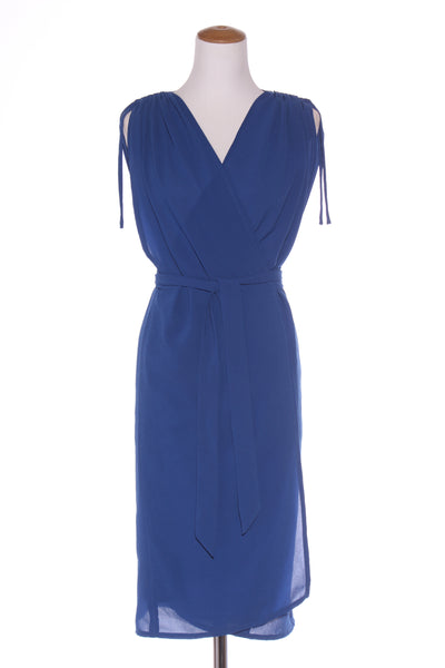 KILT (NZ) Kaia reversible wrap dress - Blue! 8-16