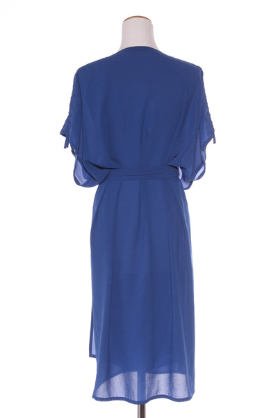 KILT (NZ) Kaia reversible wrap dress - Blue! 8-16