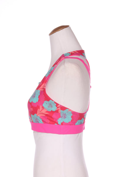 SWEAT REPUBLIC by Augustine - Pink floral crop! 12