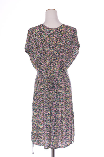 KILT - Reversible navy floral rayon dress! 10
