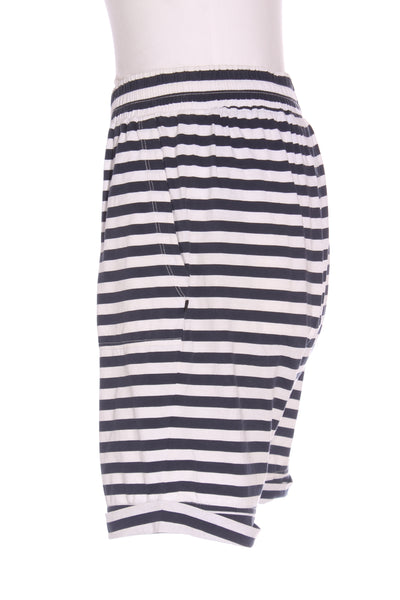 MOOCHI 6X7 "Helix" drop crotch shorts - Navy stripe! 10