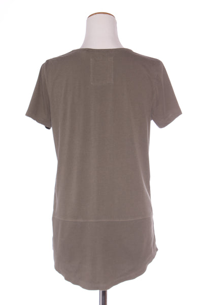 ELM - Khaki contrast panel tee! 8