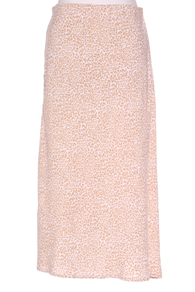 DECJUBA - Linen blend bias midi skirt - Leopard print! 10