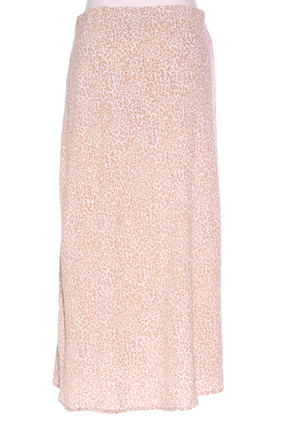 DECJUBA - Linen blend bias midi skirt - Leopard print! 10