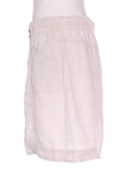JUST JEANS - Oatmeal linen skirt! 14