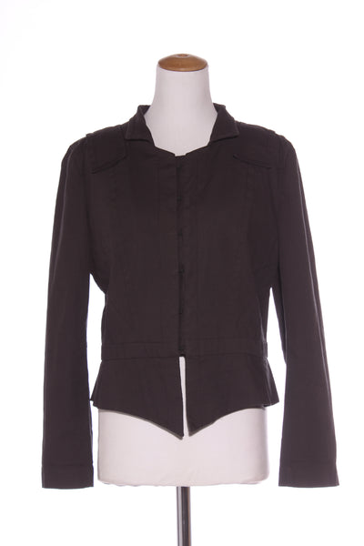 WOMEN (NZ) "Detroit angle hem crop jacket! 16