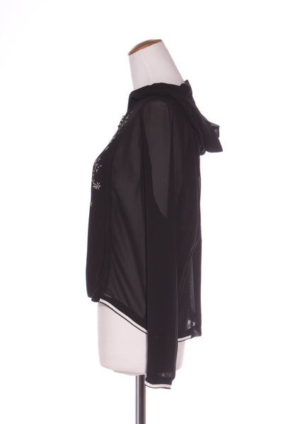 VERGE "Textile" hooded chiffon jacket! 14