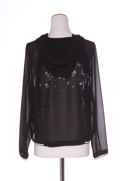 VERGE "Textile" hooded chiffon jacket! 14
