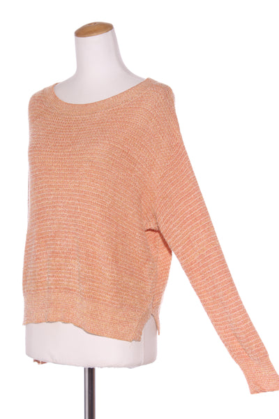 SABATINI - Orange peachy knit jumper! 10-12