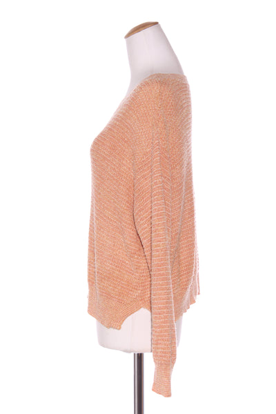 SABATINI - Orange peachy knit jumper! 10-12