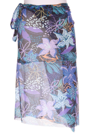 Mesh wrap sarong skirt! 10-16