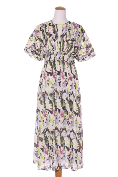 BOSS (LN) Pleat detail floral print dress! 10