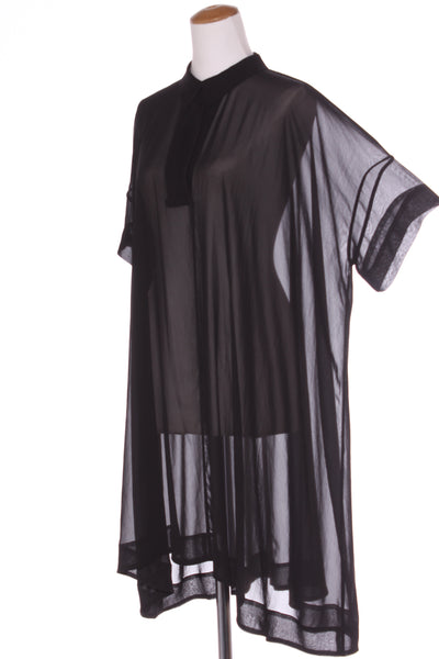 MOOCHI (NZ) "Driver" chiffon boxy fit dress! 12-14