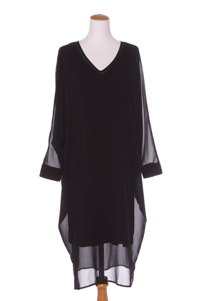 SHINE ON - Chiffon overlay drawstring waist dress! 18