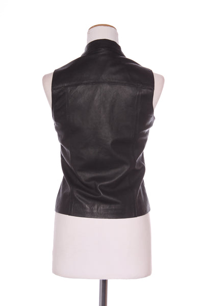 FEDERATION - Soft leather biker vest! 8
