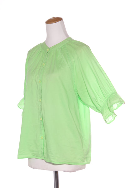 TUESDAY - Lou reversible cotton shirt - Lime! 14