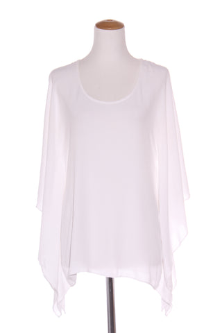 CHARLIE BROWN - Split sleeve viscose top! 10