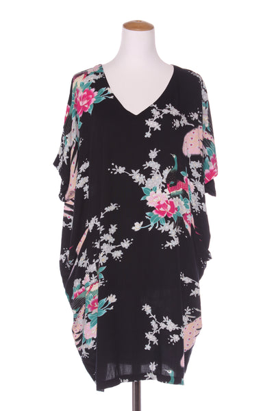 FREEZ - Floral peacock print dress! 16