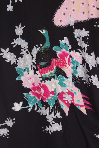FREEZ - Floral peacock print dress! 16