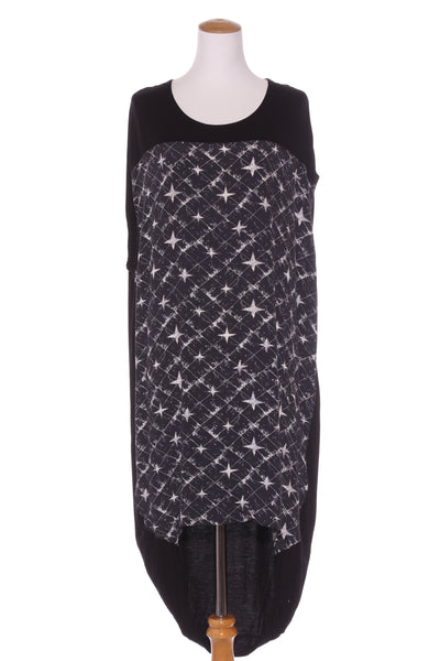 OBI (NZ) Star grid print drape dress! 14
