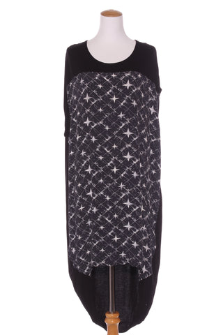 OBI (NZ) Star grid print drape dress! 14