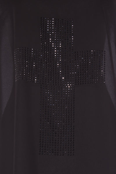 DEMOCRACY - Cross embellished chiffon tank! 14