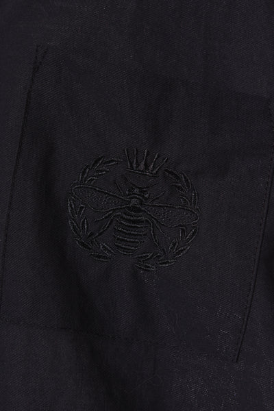 MOSS (LN) Bee embroidered tee - Navy! 14