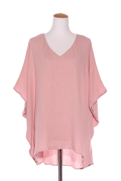 LA MODE - Waffle cotton boxy fit top! 14-18