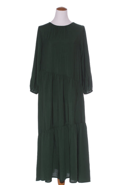 RICOCHET (NZ) Alexey tiered maxi dress - Forest! 10-12